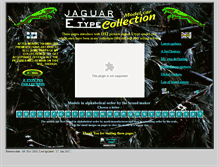 Tablet Screenshot of jaguaretypecollection.com